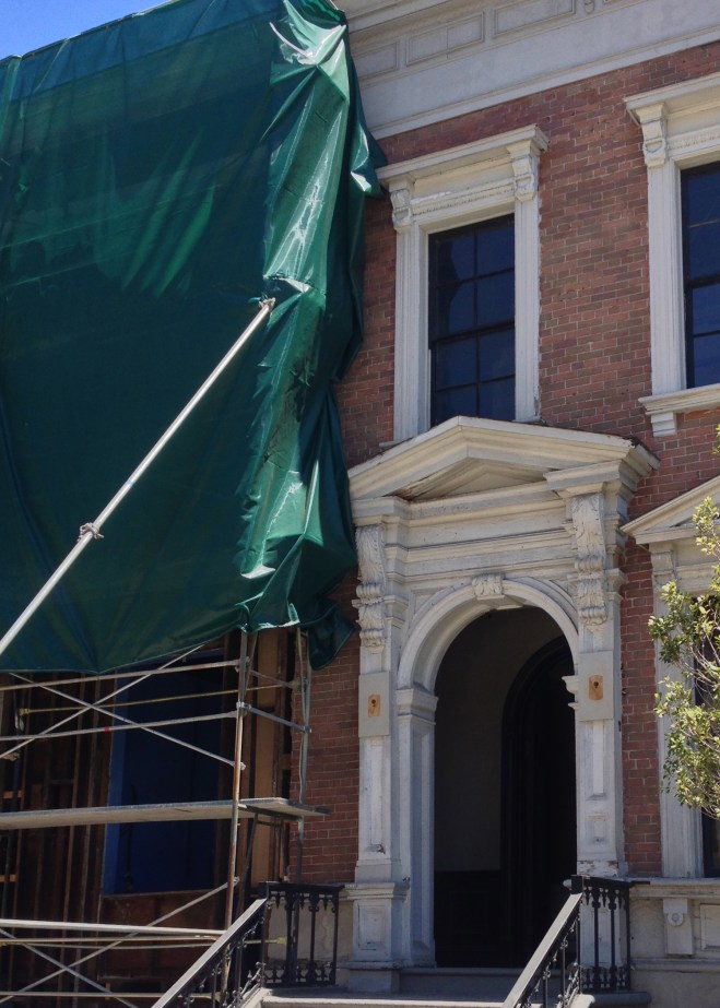 Warner Bros backlot construction