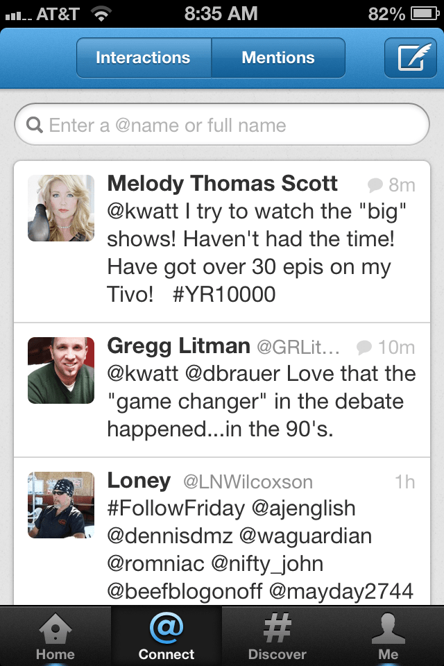 Melody Thomas Scott Twitter Reply