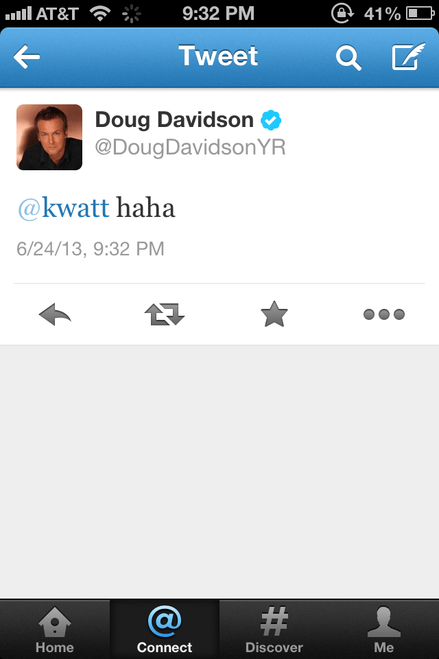 Doug Davidson Twitter