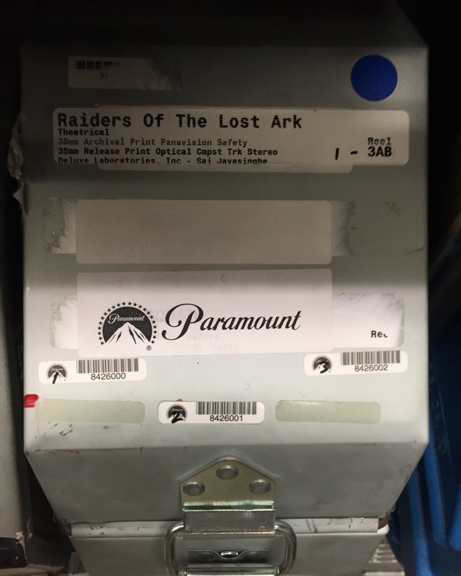 Raiders of the Lost Ark archive print